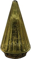 Clayre & Eef 6GL4561 Weihnachtsbaum Mit Led Gold Ø 11X19 Cm