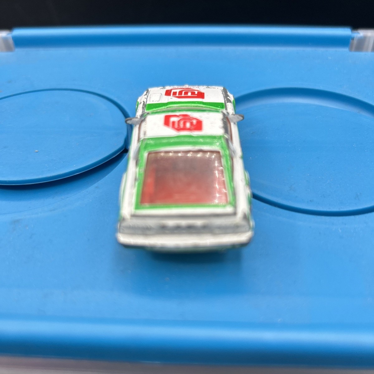 1986 Vintage Matchbox Nissan 300 ZX Turbo Car Diecast Fuji 3 White