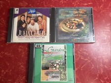 Lot of 3 CD-ROMs for Windows PC Home Cooking ...
