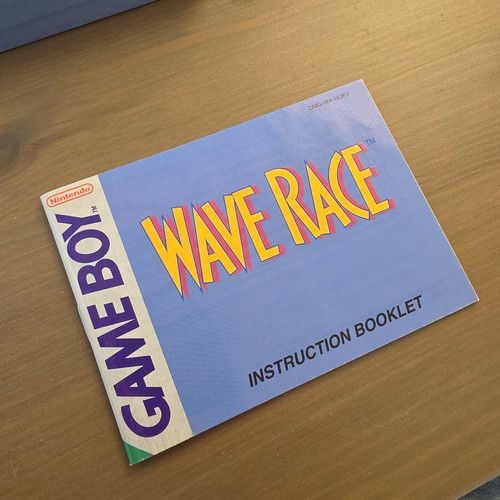 Original GameBoy Wave Race Game, Nintendo, Boxed, Vintage, Game Boy Game mario - Picture 11 of 19