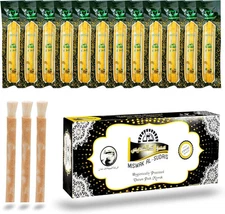 Al Sudais Miswak Natural Toothbrush Pack of 12 | Natural Toothbrush for Teeth Wh