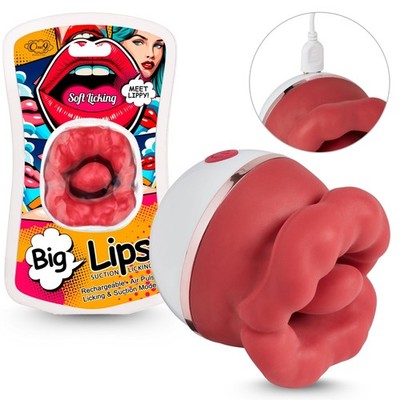 Cloud 9 Big Lips Suction Air Pulse Licking Vibrator Oral Sex Toy Simulator  | eBay
