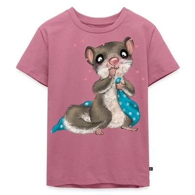 Der kleine Siebenschläfer Schnuffeldecke Mit Herz Kinder Premium Bio T-Shirt - Bild 1 von 4