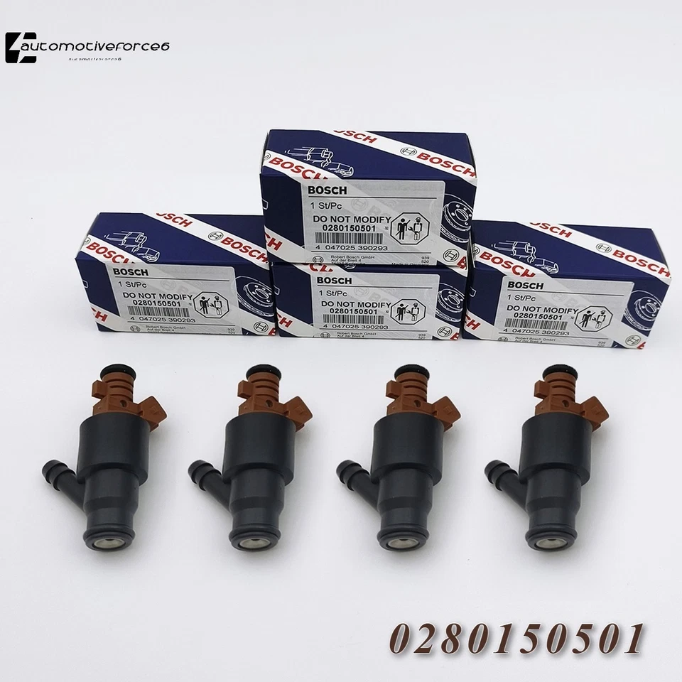 4x Fuel Injectors 0280150501 for 94 - 99 BMW 318i 318ti 318is Z3 l4 CA Foto 3 de 4