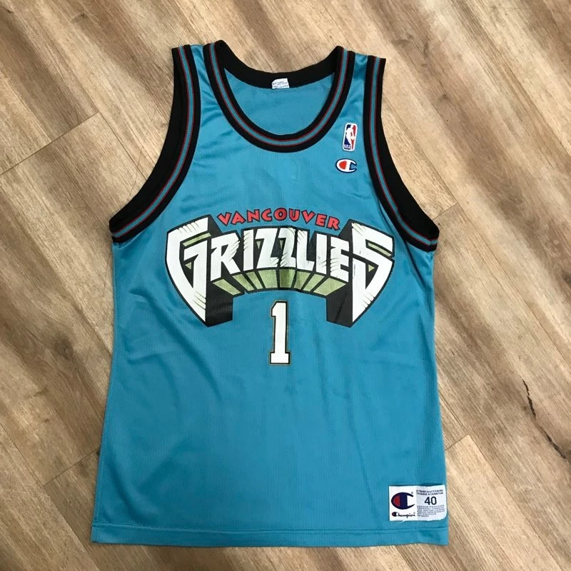 Champion Vancouver Grizzlies NBA Fan Apparel & Souvenirs for sale