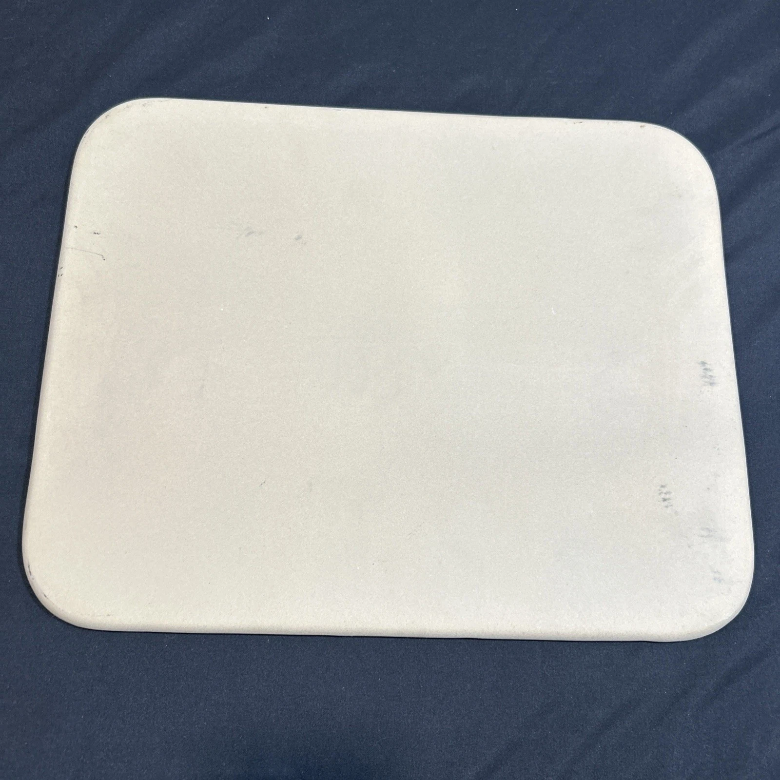 Pampered Chef Stoneware 12" x 15" Flat Cookie Sheet Baking Stone USA