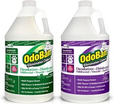 OdoBan Professional Disinfectant and Odor Eliminator 128 Fl Oz Pack of 2