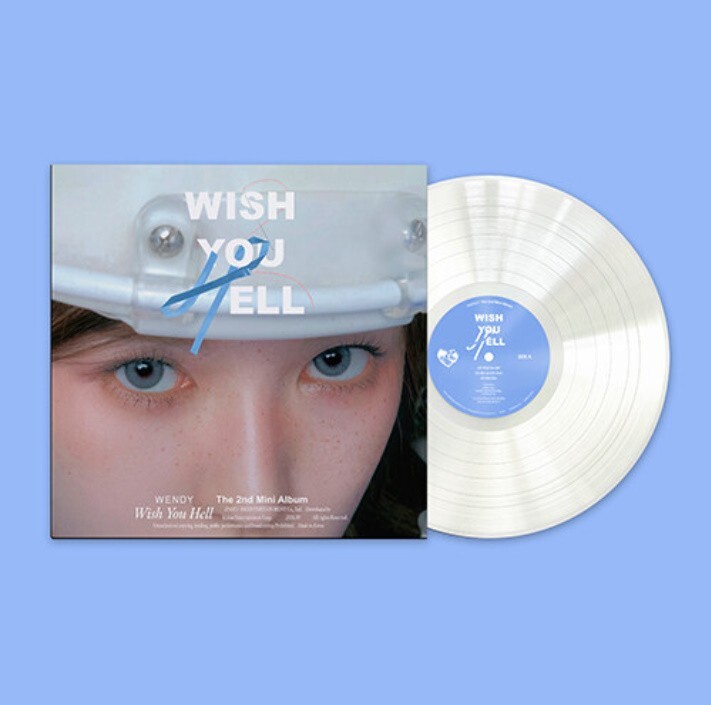 WENDY Wish You Hell LP Vinyl 2ND MINI ALBUM RED VELVET K-POP 2024