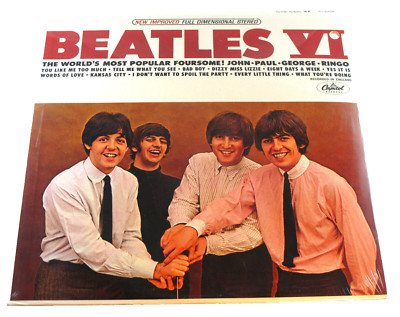 Beatles VI Sealed Vinyl Record LP Album USA 78-83 Apple ST. 2358 Promo RIAA 18