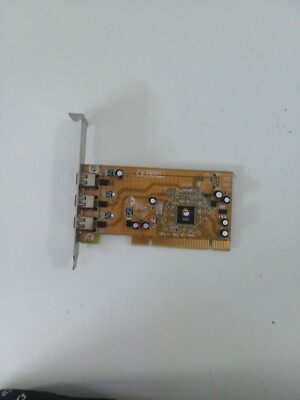 SIIG 3-port 1394 (FireWire) PCI Adapter Card Model NN-400012-S8