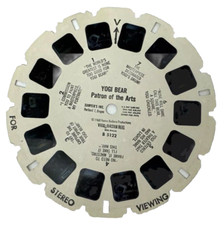 Vintage The View Master Reel Yogi Bear Cartoon Patron of the Arts 1960 USA