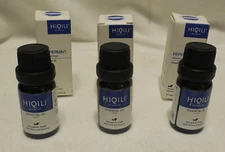 3 HIQILI Essential Oil Lot Of 3 100% Pure Natural Peppermint .33oz @