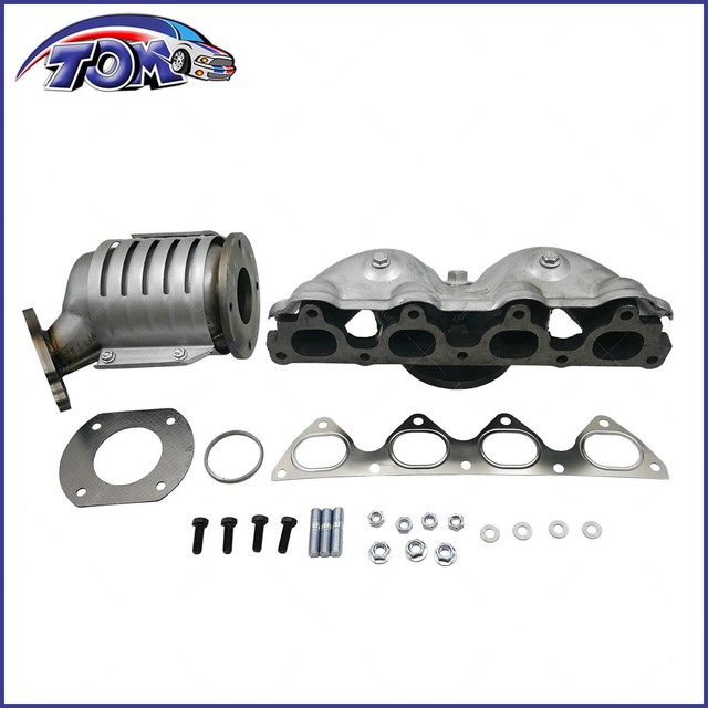 New Exhaust Manifold w/ Catalytic Converter & Gaskets Fits 9600 Honda Civic eBay