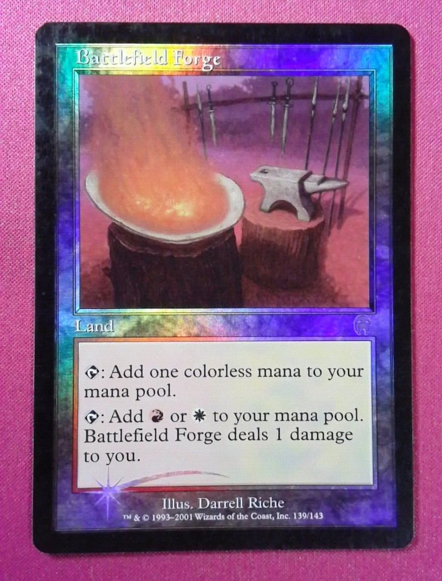 MTG FOIL Battlefield Forge Apocalypse LP