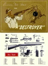 Ayra Durex Company 1938 Destroyer Carbine Gun Catalog