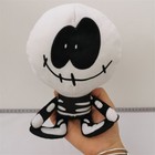 Spooky Month Skid and Pump Friday Night Funkin Plush Toy Soft Stuffed Doll 2~qk