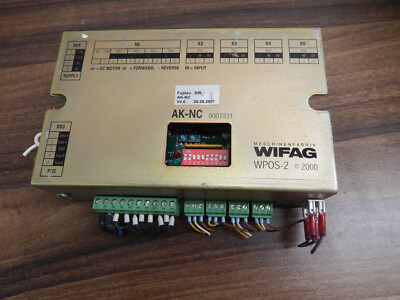 WIFAG WPOS-2 controller AK-NC 9007931 Fujitsu SW V 4.0