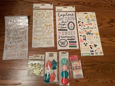 Crate Paper & Maggie Holmes Scrapbooking Lot