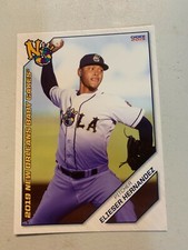 Elieser Hernandez 2019 Card New Orleans Baby Cakes Team Card