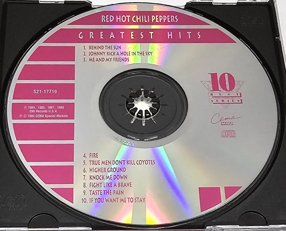 Red Hot Chili Peppers Greatest Hits 1994 CEMA Special Markets S21-17719 - Image 4 of 4