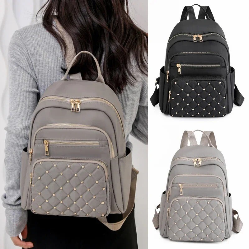 Oxford Backpack Women Travel Anti-theft Shoulder Bag Lady Purse Satchel Handbag