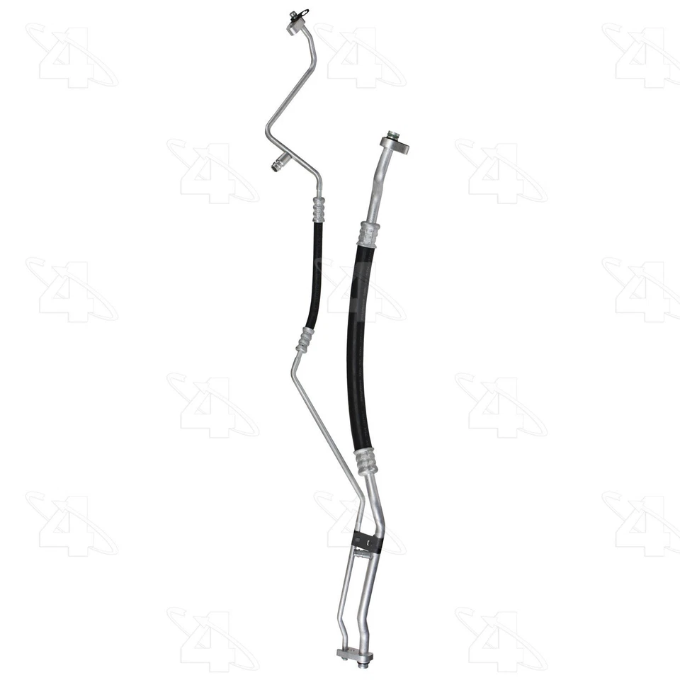 Para 2007-2011 Jeep Wrangler AC conjunto de mangueira de sucção e linha líquida 4 estações - Imagem 2 de 4