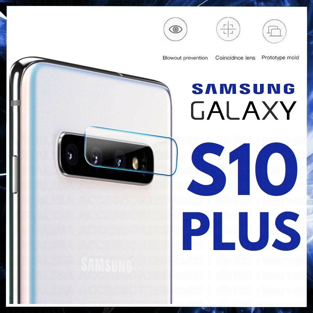 For SAMSUNG GALAXY S10 PLUS CAMERA LENS PROTECTOR REAR TEMPERED GLASS CLEAR FILM
