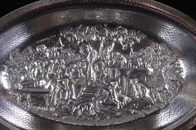 盆パン　2枚セット　くらすこと　アルミ　シルバー　ワランワヤン VTG Made in Denmark Hans Jensen Whale Mark Silver Plated Repousse