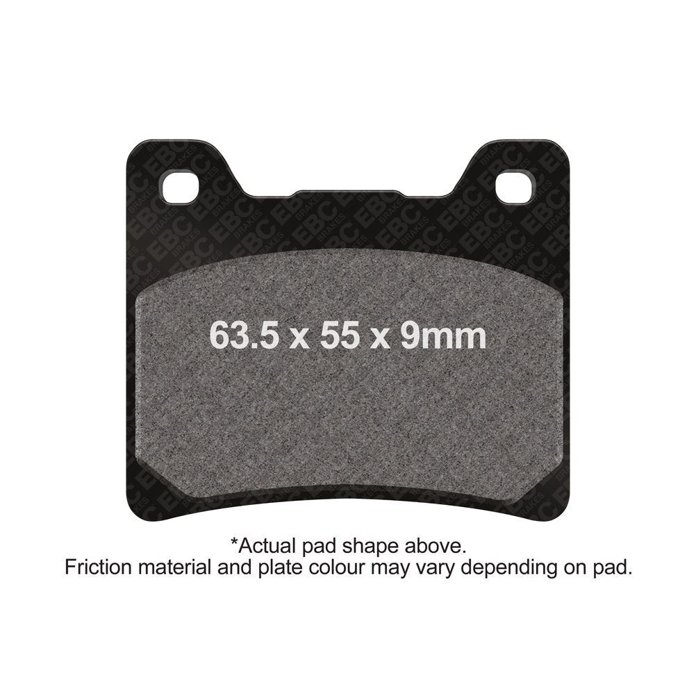 EBC Double H Sintered Street Brake Pad Front Left for Yamaha XJ 900 F 1987-1994