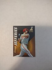1995 Pinnacle Zenith Gregg Jefferies #38 (PWE)
