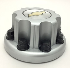01-07 Chevrolet 3500 03-24 Express 1 Ton Dual Rear Wheel 8 Lug Silver Center Cap