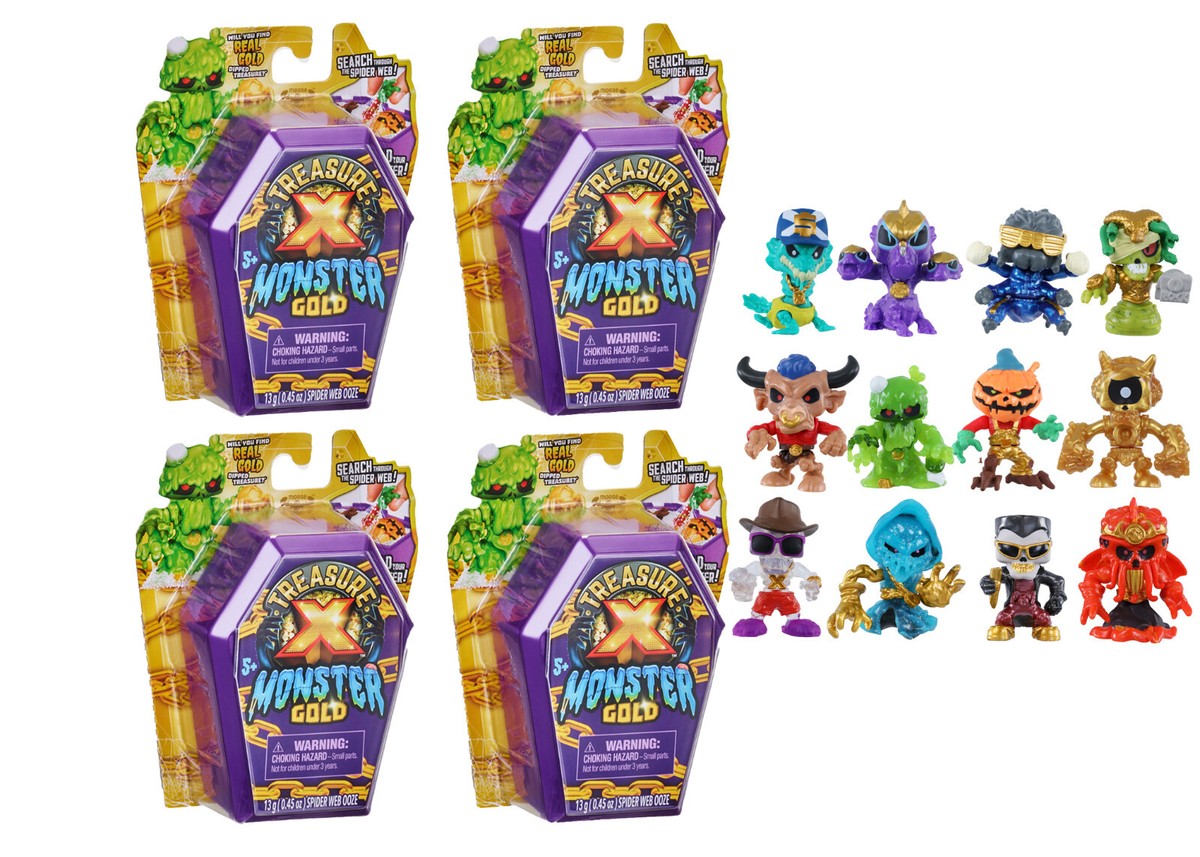 Treasure X S7 Mini Monsters Bundle of 4 | eBay