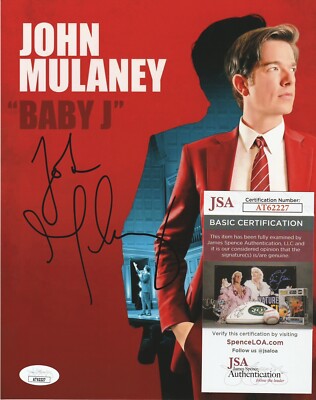 JOHN MULANEY SIGNED COMEDY COMEDIAN SNL 8X10 PHOTO - JSA COA