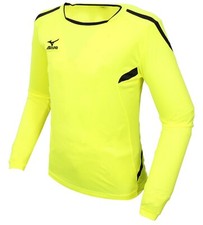 Mizuno Men GAME T-Shirts Jersey Training Yellow Athletic Top Shirt P2MA602544