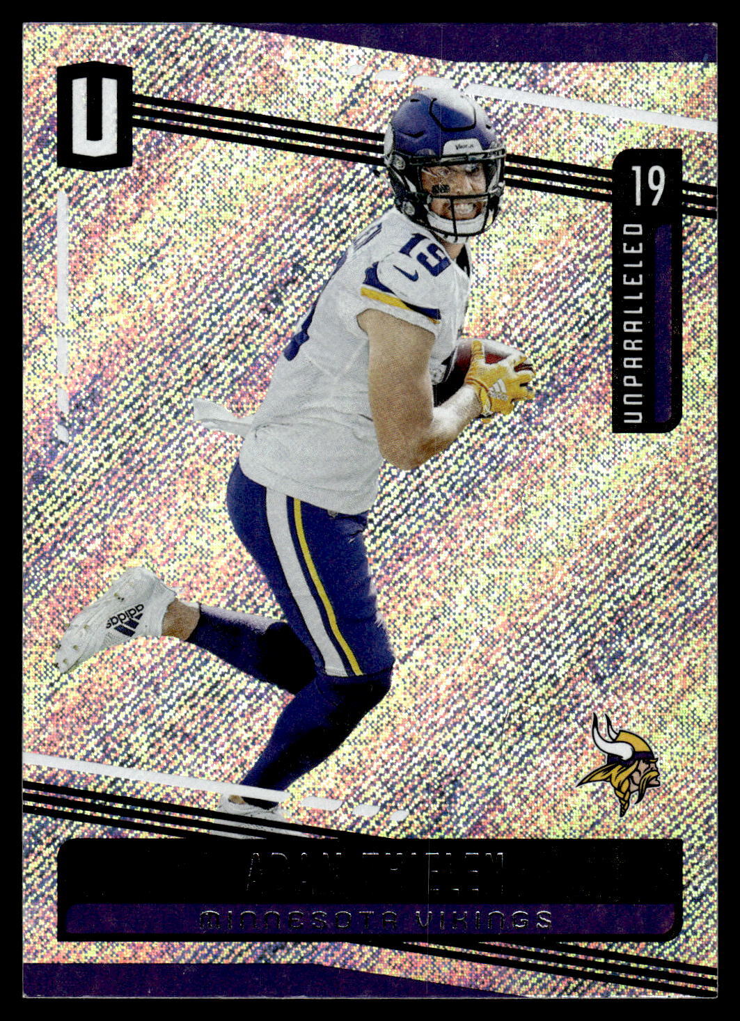 2019 Panini Unparalleled #191 Adam Thielen NRMT or Better