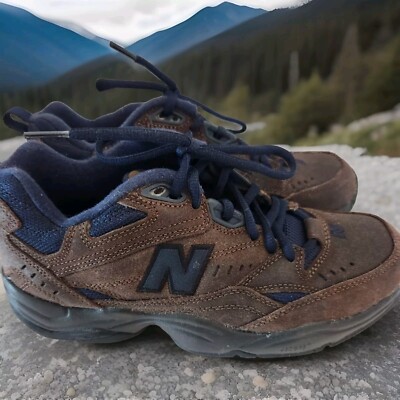 New Balance 609 Women Size Cross Training Shoe Dark Brown Leather WX609OD 