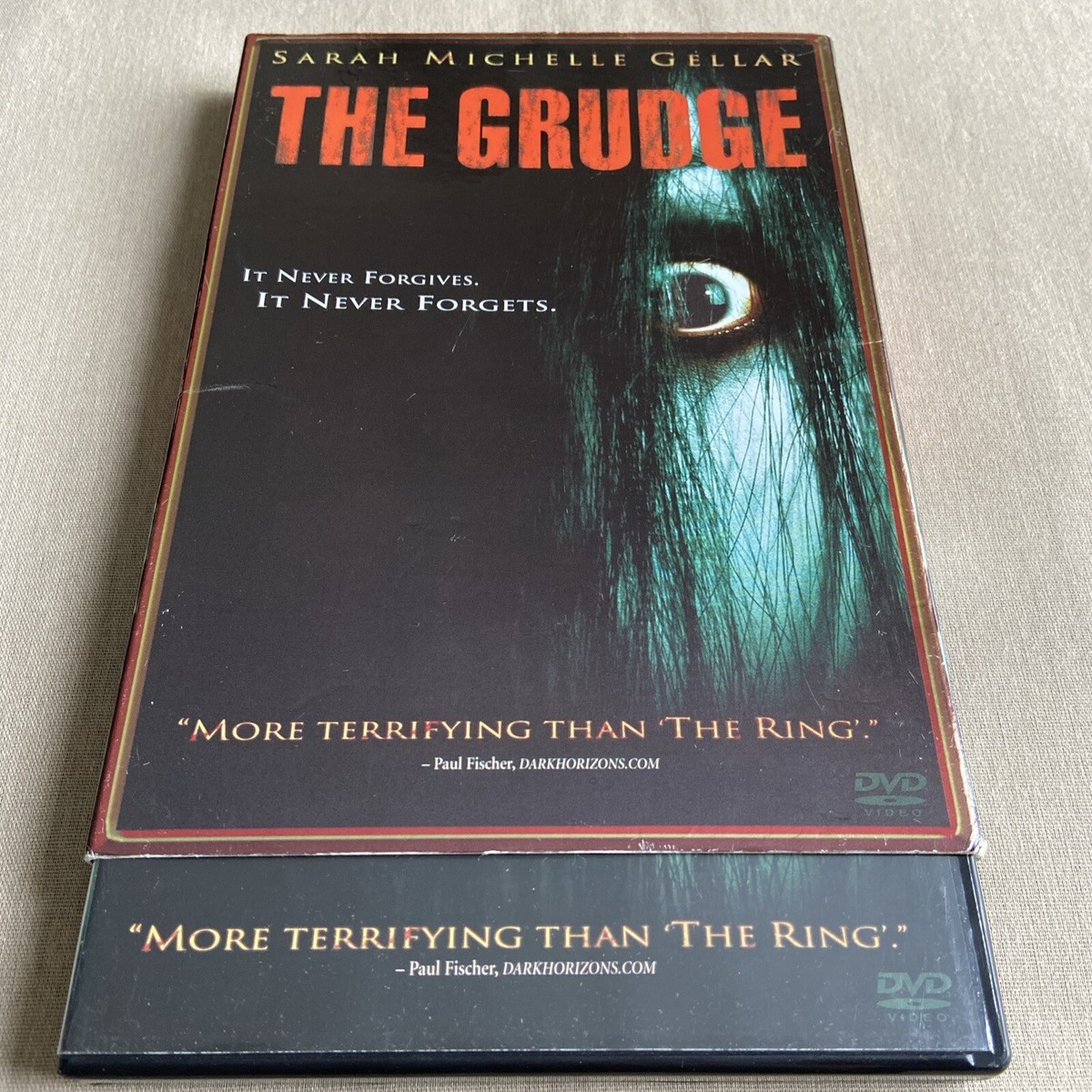 The Grudge (DVD 2005 w Slipcover) 1 Cult Horror Sarah Michelle