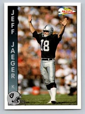 Jeff Jaeger 1992 Pacific #151 Los Angeles Raiders