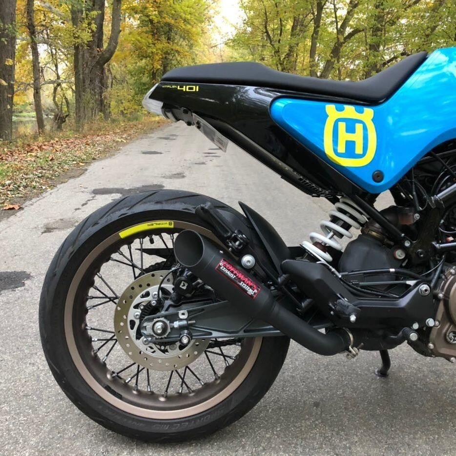 Husqvarna Vitpilen Svartpilen 401 Coffman SlipOn Baffle Exhaust 2018 2019 eBay