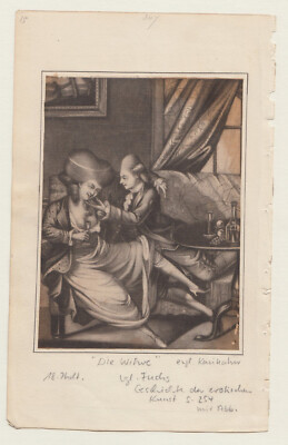 satirical print Erotik Karikatur 1794 pub. Laurie & Whittle ...I am Sick of Love
