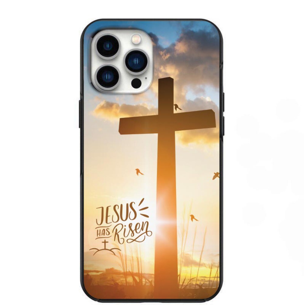 Christian Jesus has Risen Cross Design Phone Case for iPhone 7 8 X XS XR SE  11 1 | eBay