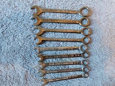 Vintage Craftsman 9 Piece Combination Ignition Wrench Set Usa Vintage Craftsman 9 Piece Combination Ignition Wrench Set Usa