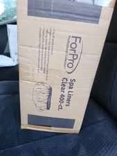 ForPro Basics 400pc Disposable Spa Liners, Clear