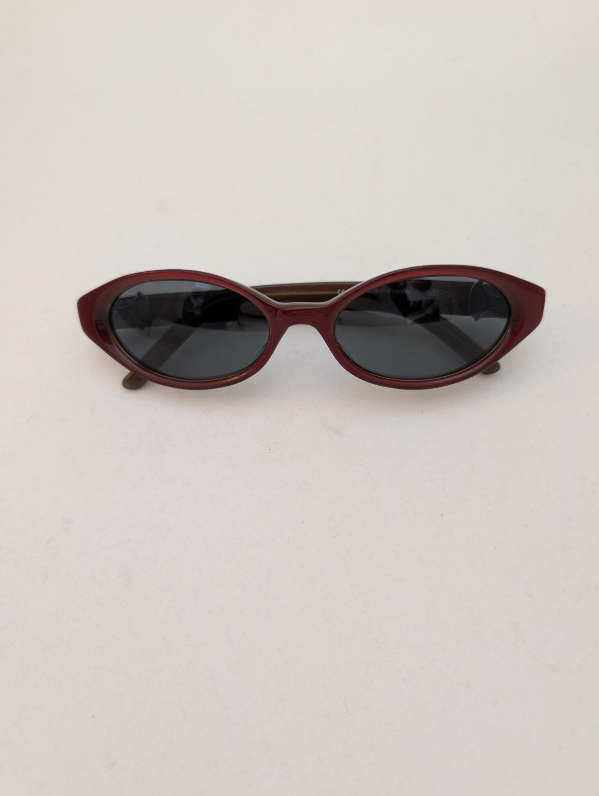 Rare Robert Marc Sunglasses Frames Red France 505… - image 1