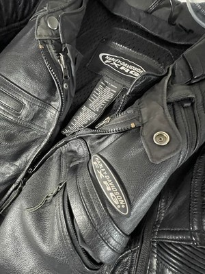 Harley Davidson FXRG Switchback Mens SZ XXXL Leather Motorcycle Jacket