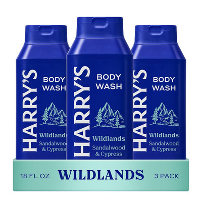 Men'S Body Wash - Wildlands - (3 Pack) 18 Fl Oz - Shower Gel for Men - No Parabe