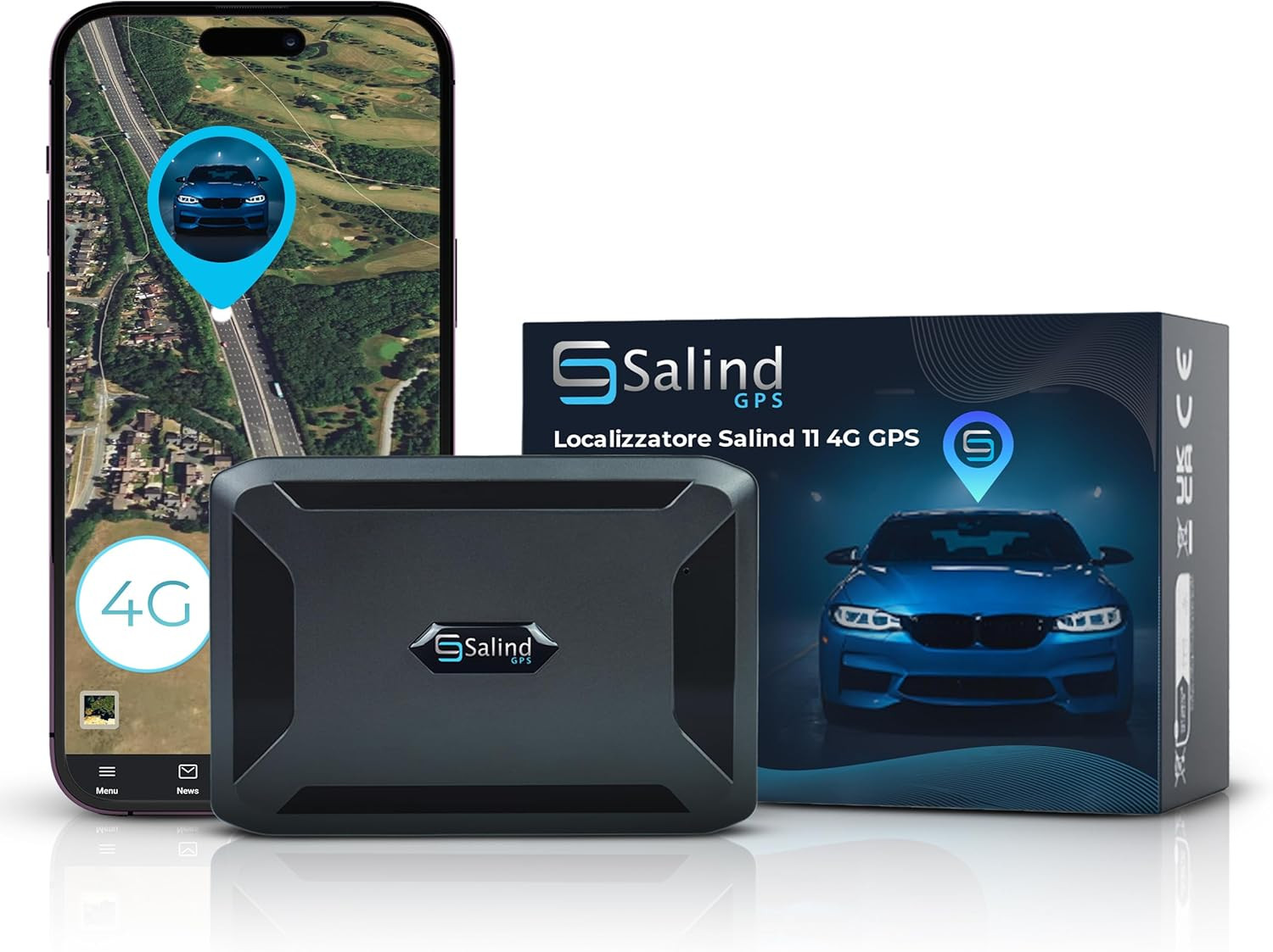Salind 11 4G: Localizzatore GPS Professionale ad Alta Autonomia