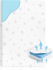 Pack and Play Mattress Pad, 38" x 26" Memory Foam Dual Sided Baby Mattress fo...