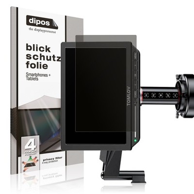 Blickschutzfolie für Tomlov TM4K-4K FLEX matt Schutzfolie Folie Display Schutz
