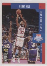 1994 Collector's Choice Draft Class Gold Foil Signature Grant Hill #409 HOF 0e5c